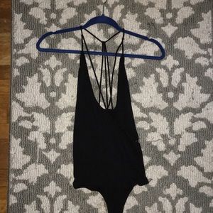 Black String Bodysuit